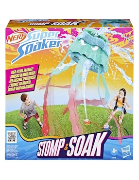 Lanzador de agua Nerf Supersoaker Super Soaker Stomp & Soak
