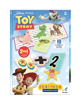 Juego de mesa preescolar educando: suma, memoriza y ordena Toy Story Novelty Preescolar