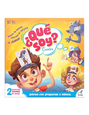 ¿Qué soy? cuentos infantiles Novelty Juegos de Mesa