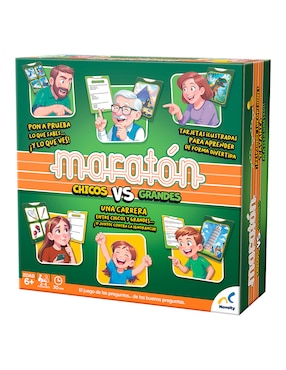 Juego de mesa chicos vs grandes Novelty Juegos de Mesa