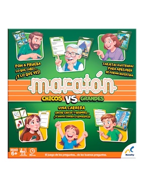 Juego de mesa chicos vs grandes Novelty Juegos de Mesa