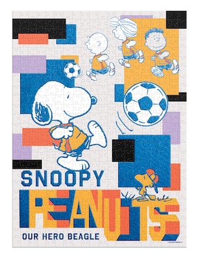 Rompecabezas Edición limitada Peanuts fútbol aterciopelado Novelty 500 piezas