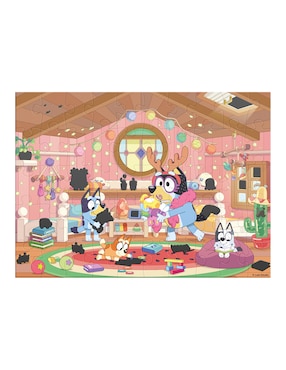 Rompecabezas infantil Frota y descubre Bluey Novelty 50 piezas