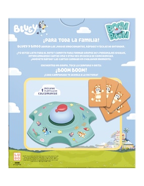 Juego de mesa Boom Boom Bluey Bluey Novelty Juegos de Mesa