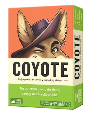 Juego de cartas Coyote Novelty Juegos de Mesa