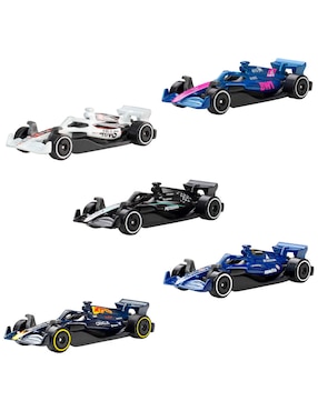 Set de Vehículos Hot Wheels JLN11 Fórmula 1