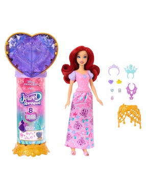 Muñeca Princesas Disney Reveal Ariel