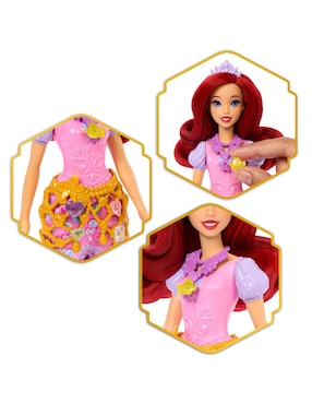 Muñeca Princesas Disney Reveal Ariel