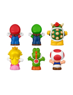 Paquete de figuras Little People de Super Mario
