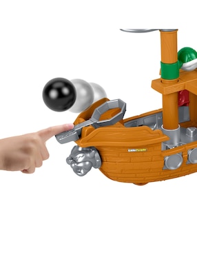 Barco de Bowser Little People de Super Mario