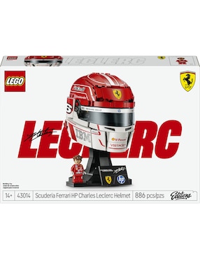 LEGO LEGO Scuderia Ferrari HP: Casco de Charles Leclerc 43014 Editions