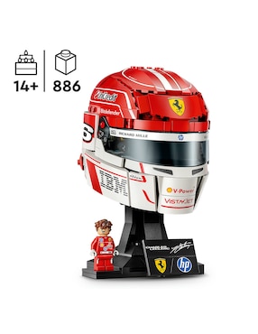 LEGO LEGO Scuderia Ferrari HP: Casco de Charles Leclerc 43014 Editions