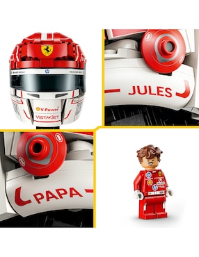 LEGO LEGO Scuderia Ferrari HP: Casco de Charles Leclerc 43014 Editions