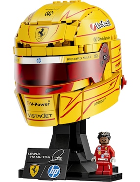 LEGO LEGO Scuderia Ferrari HP: Casco de Lewis Hamilton 43022 Editions