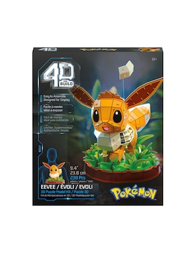 Rompecabezas 4d Pokémon Rompecabezas 4d Eevee Spin Master 238 piezas