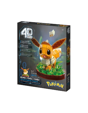 Rompecabezas 4d Pokémon Rompecabezas 4d Eevee Spin Master 238 piezas