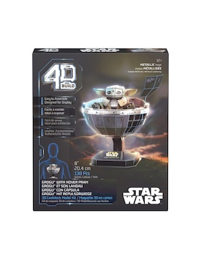 Rompecabezas 4D Star Wars 4D Build Spin Master 130 piezas