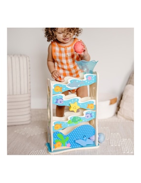 Tobogán del Océano Melissa & Doug juego recreativo 1 año