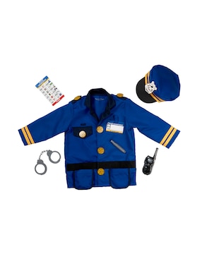 Disfraz de Policía Melissa & Doug juego de rol para niños