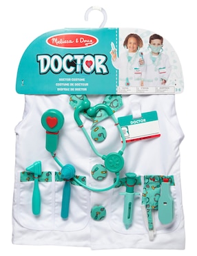 Disfraz Doctor Melissa & Doug juego de rol para niños