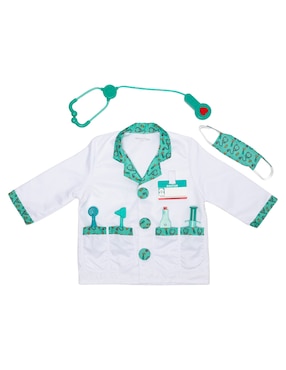 Disfraz Doctor Melissa & Doug juego de rol para niños