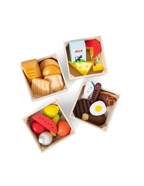 Set Grupos de Alimentos 4 Pack Surtido Melissa & Doug juego estimulación temprana 2 años