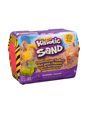 Caja de herramientas para construcción Kinetic Sand