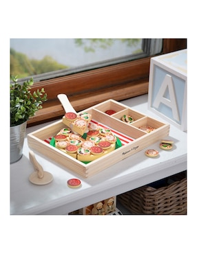 Fiesta de pizza Melissa & Doug juego de rol para niños