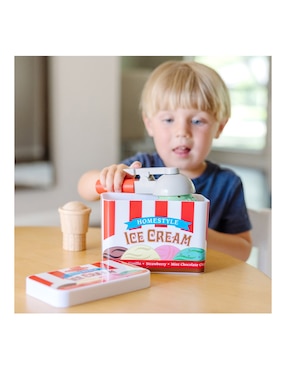 Set helados Melissa & doug juego recreativo 3 años