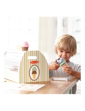 Mostrador De Heladería Melissa & Doug juego recreativo 3 años
