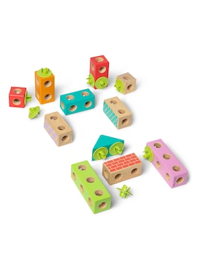 Blockables Town Playset Melissa & Doug juego recreativo + 2 años