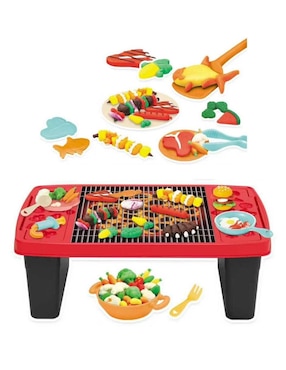 Pingüe Súper parrilla BBQ de masa moldeable