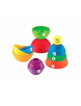 Tazas De Actividades Fisher Price juego didáctico infantil unisex