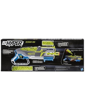 Pistola de dardos Nerf Hyper Siege