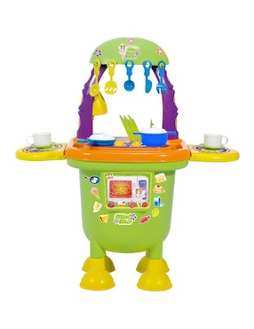 Cocina De Juguete Mytoy Con 15 Accesorios