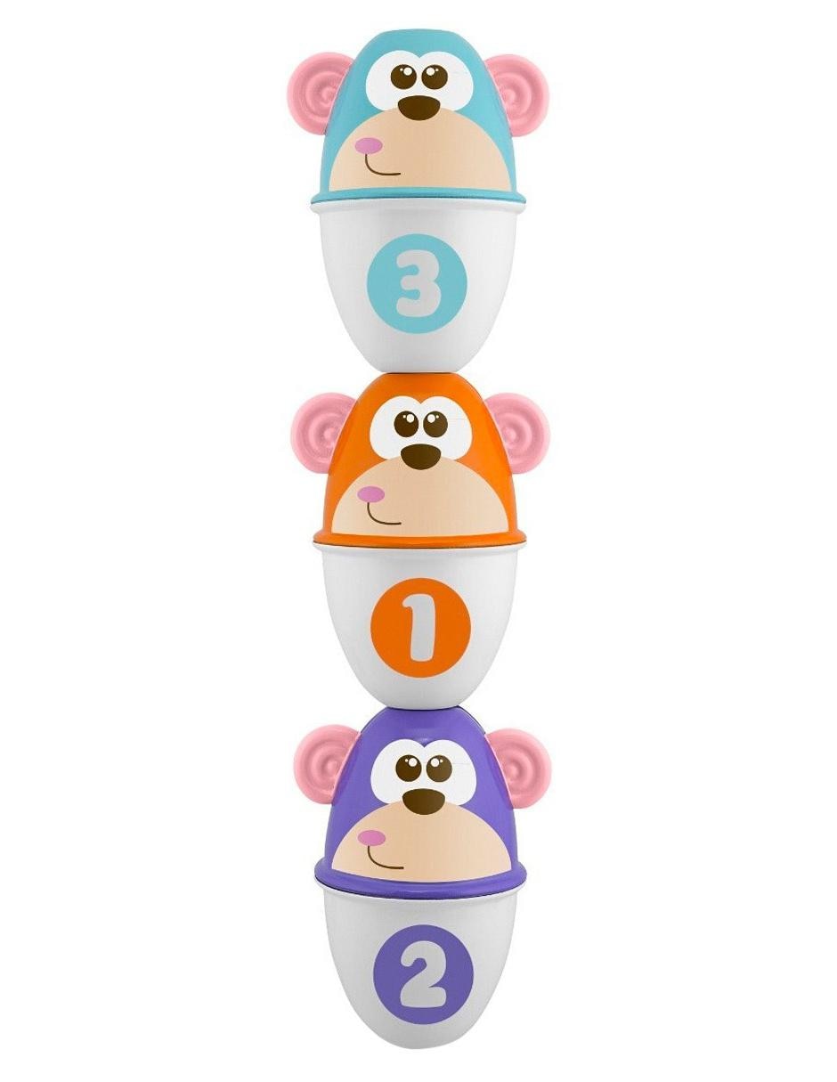 Set De Bolos Monkey Strike juego recreativo infantil unisex 3