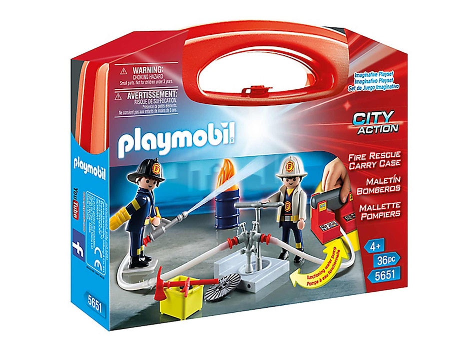 Playmobil Bomberos Maletín Playmobil Bomberos Playmobil Maletín HEID2W9