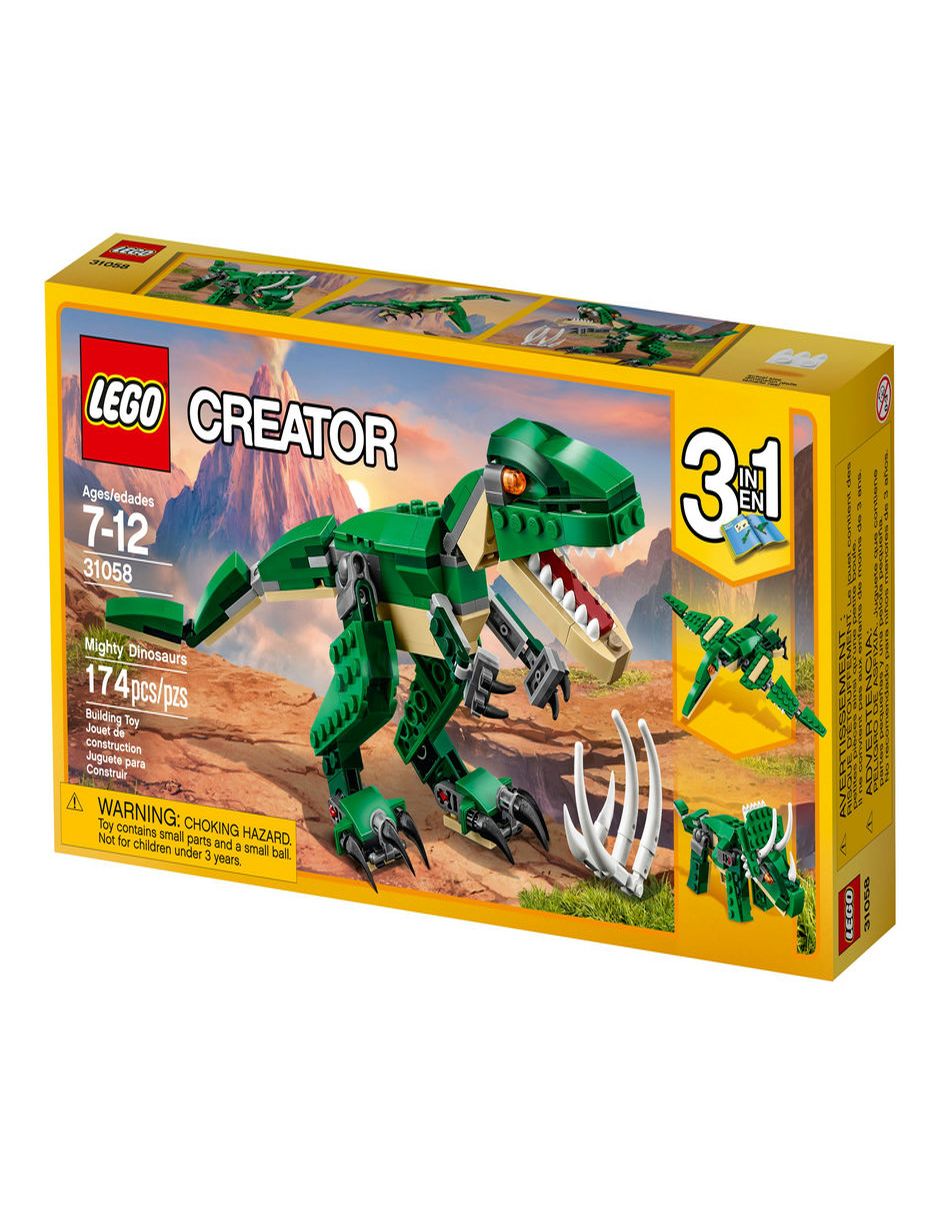 LEGO Creator - 3 en 1 Grandes Dinosaurios + 7 años - 31058