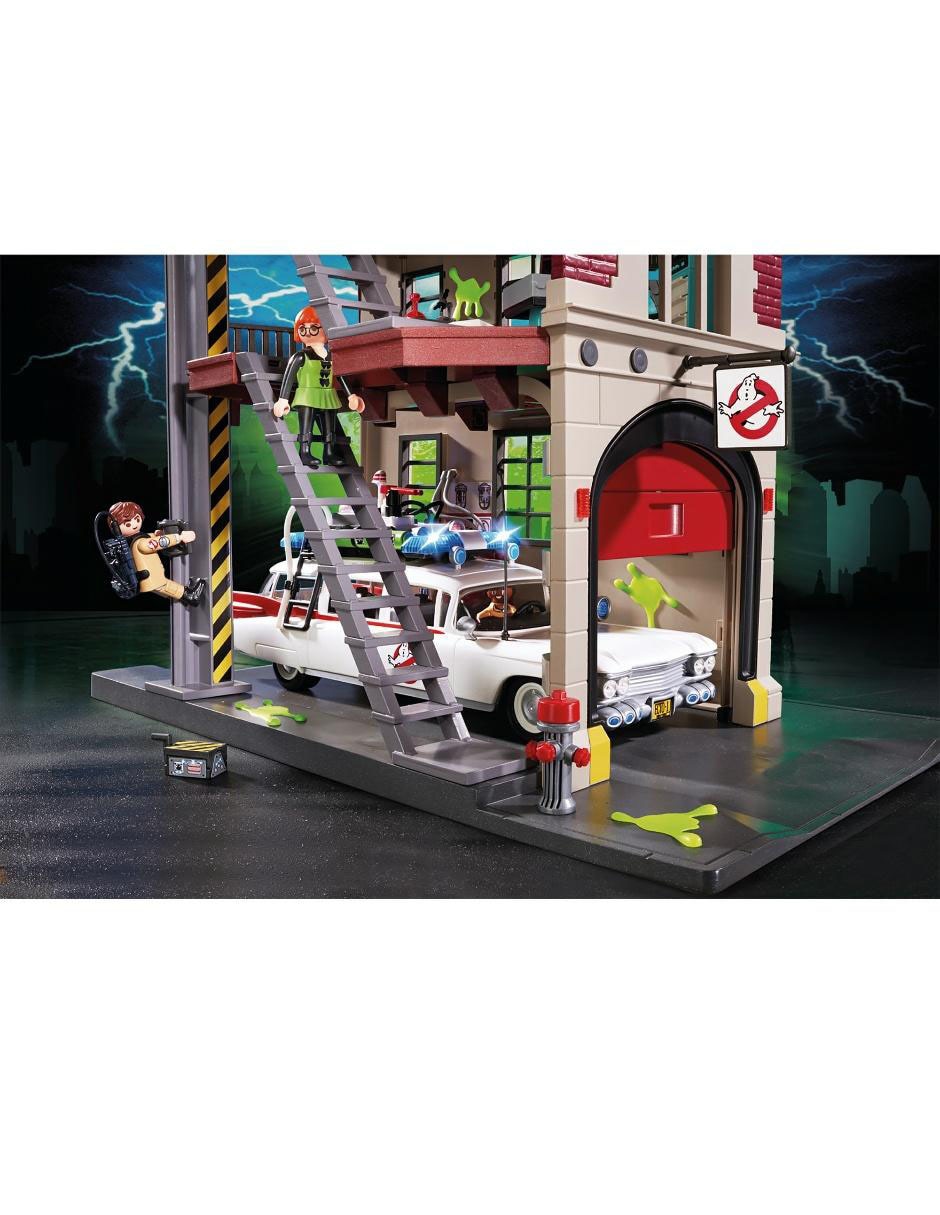 cuartel bomberos playmobil