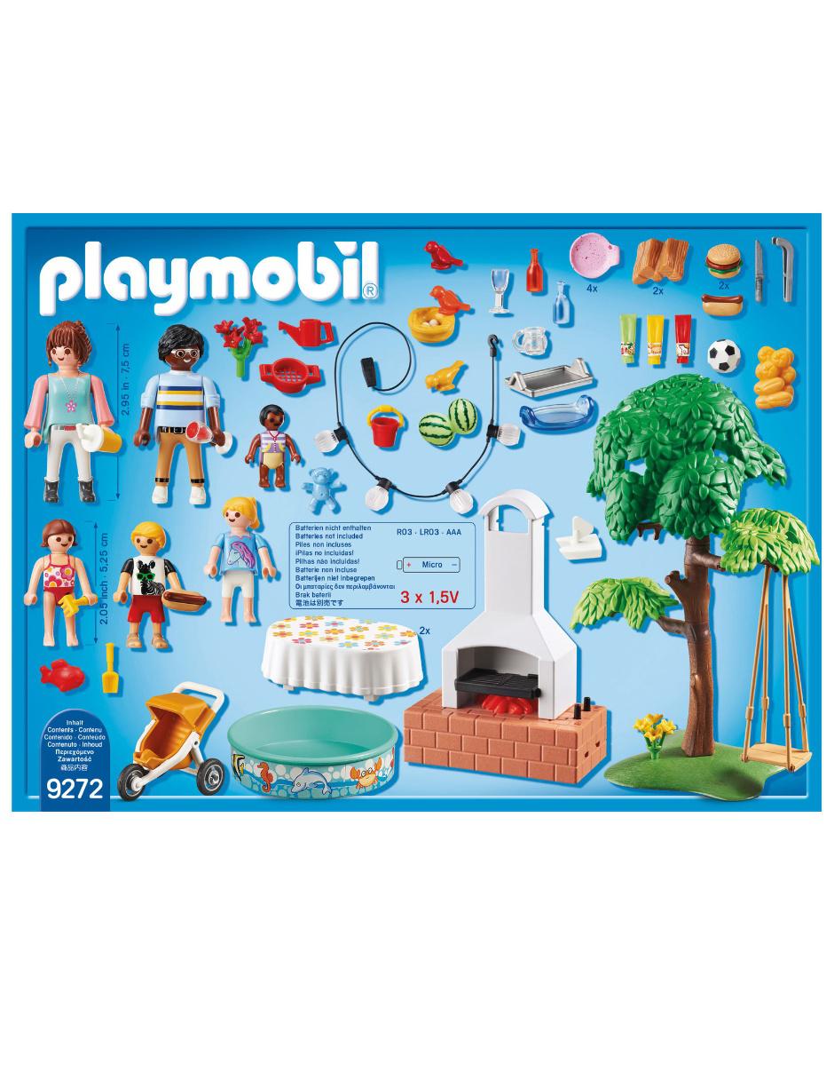 fiesta en el jardin playmobil