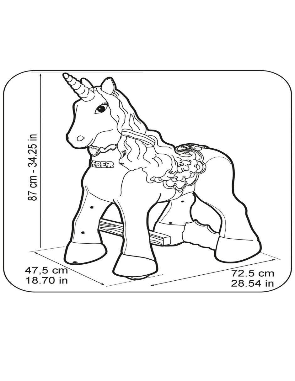 montable mi precioso unicornio feber