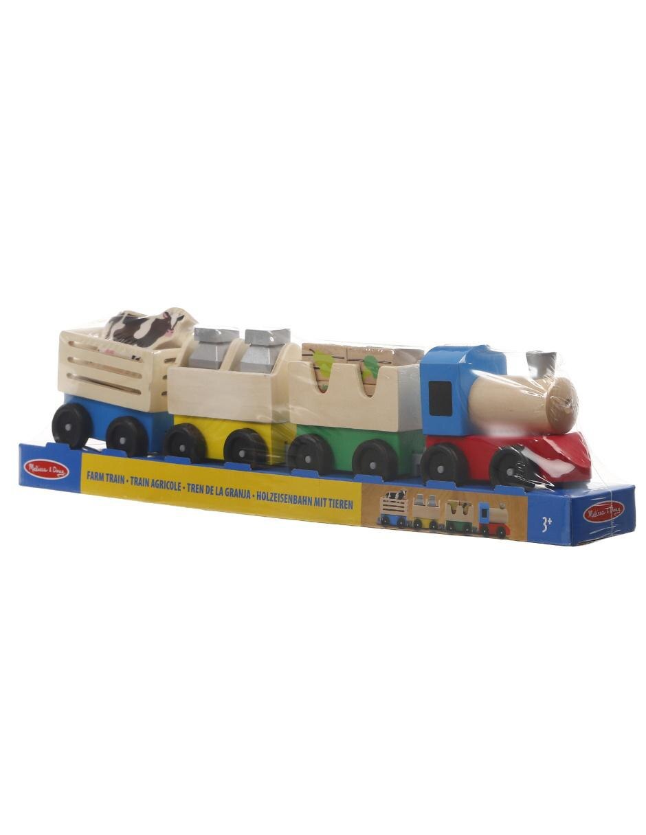 tren de madera melissa and doug