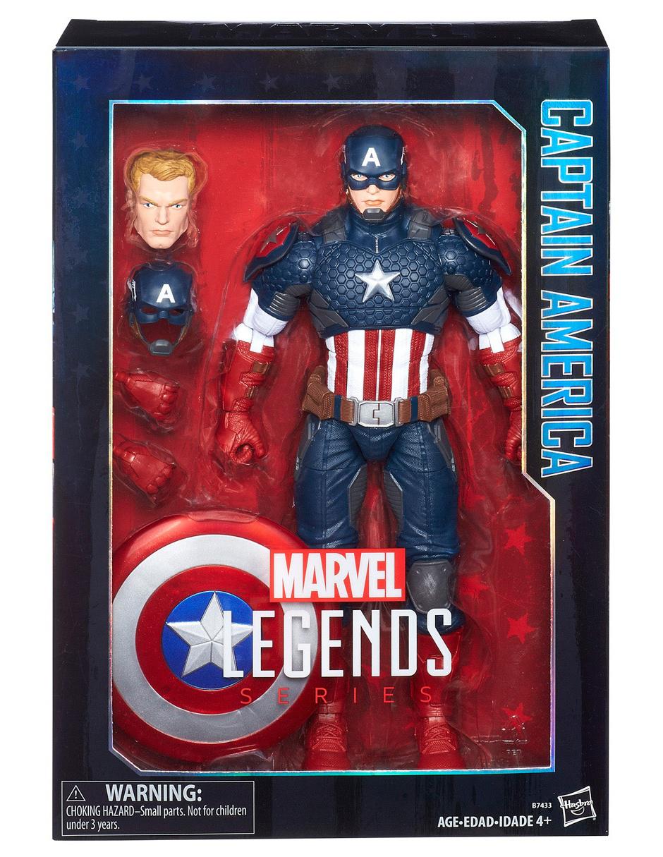 figura de accion de capitan america