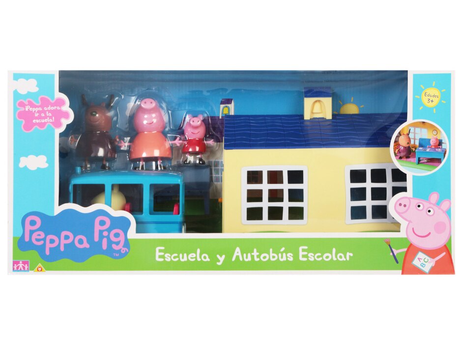 peppa pig autobus escolar