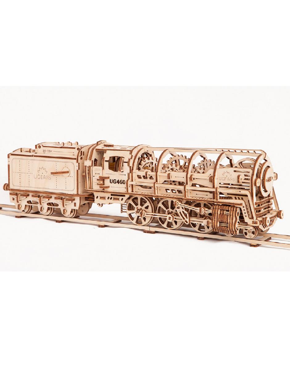Locomotora a Vapor 3D 2