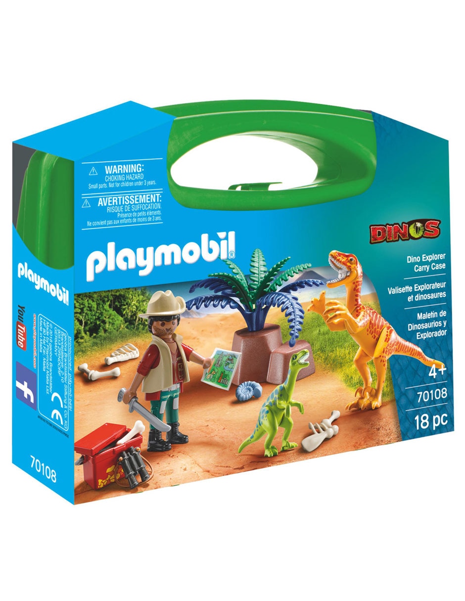 Maletín de Dinosaurios y Explorador 2