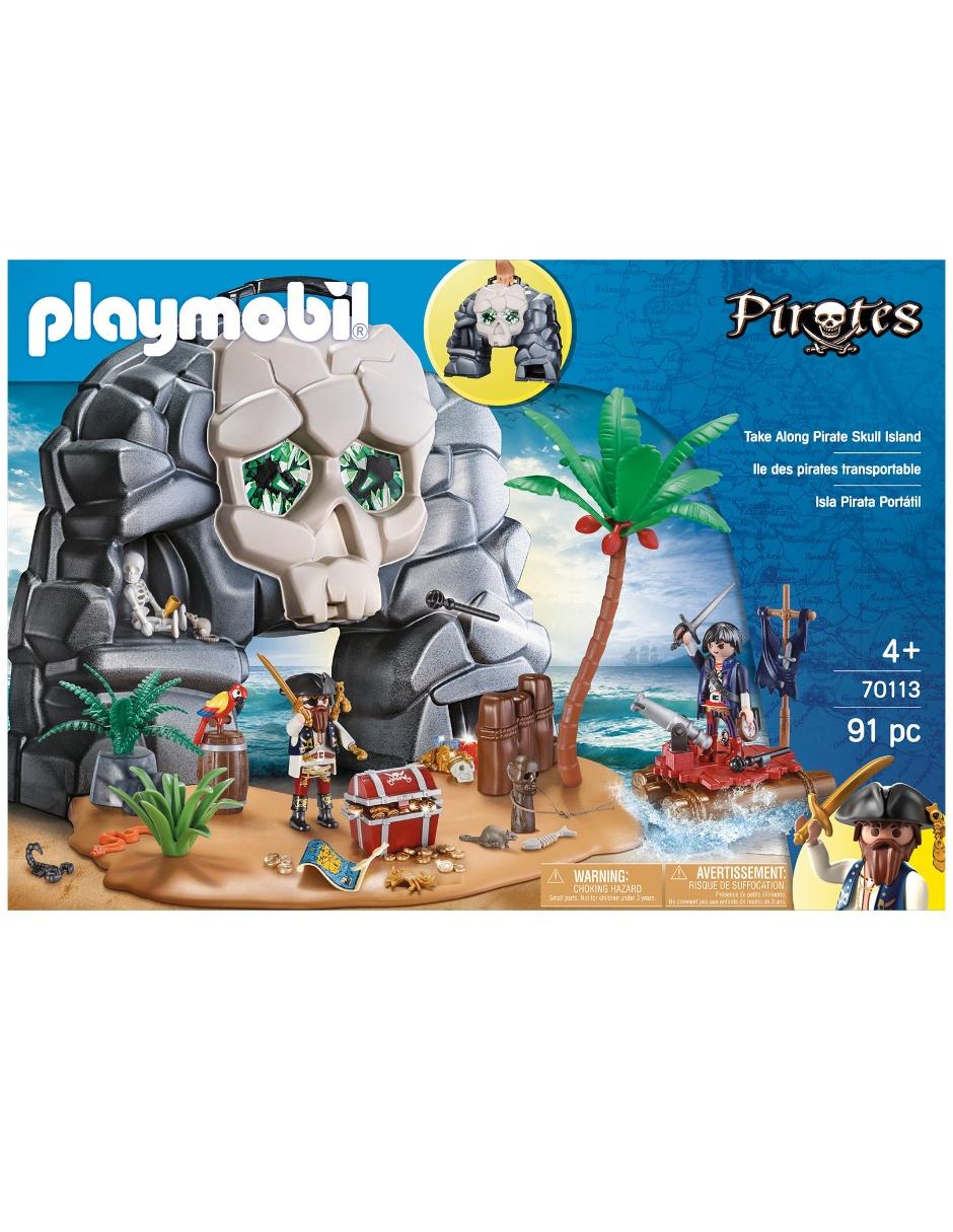 Cinco Creación gene Set de Construcción Isla Pirata Playmobil | Liverpool.com.mx