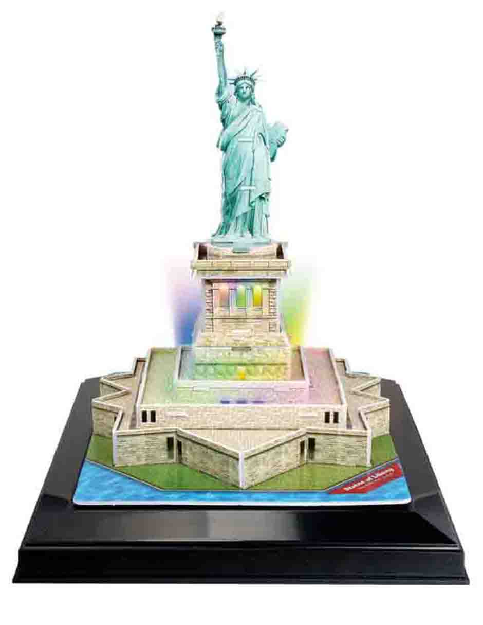 Rompecabezas 3D Estatua de la Libertad 2