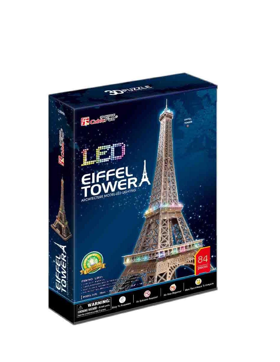 Rompecabezas 3D Torre Eiffel 3