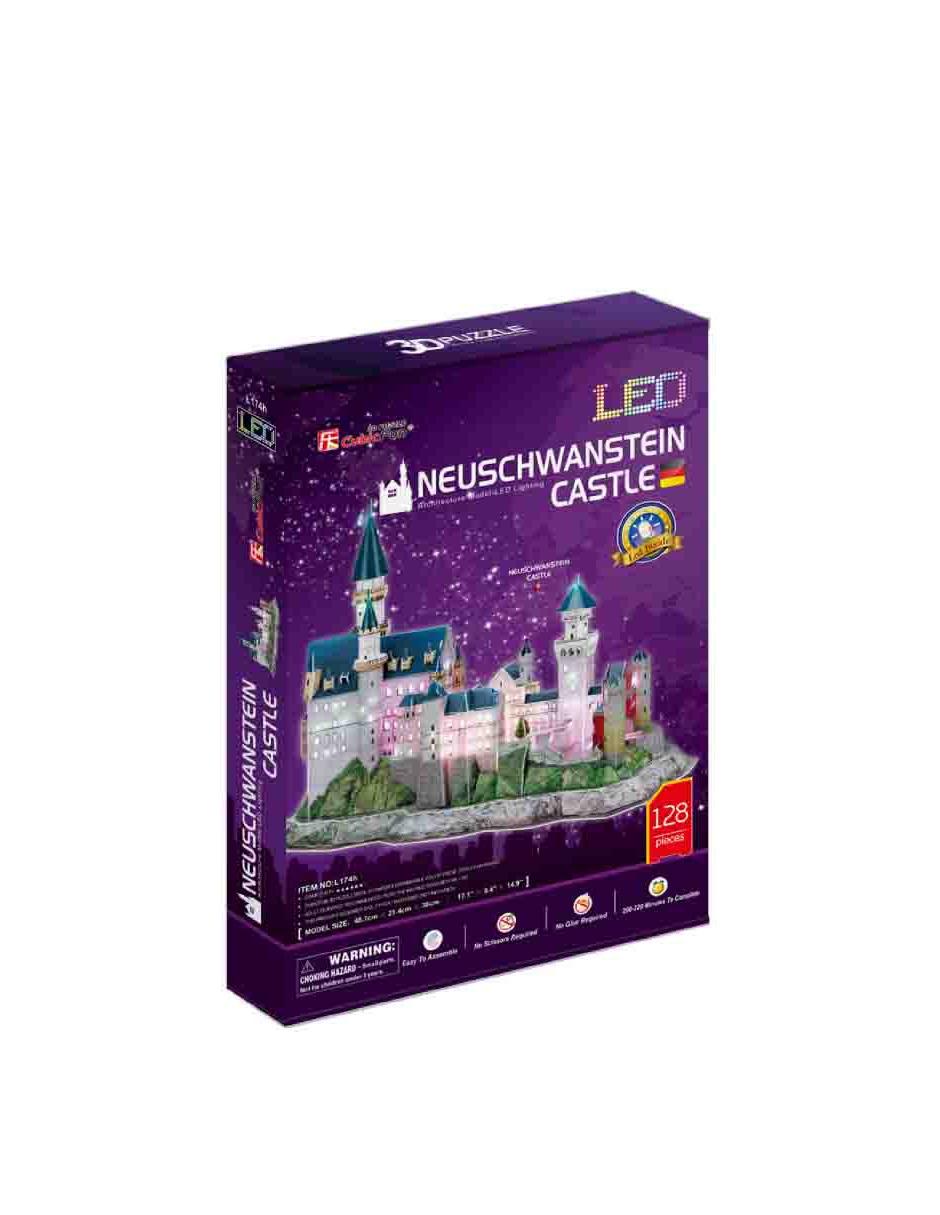 Rompecabezas 3D Castillo Alemán 2